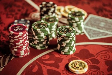 Live dealer blackjack table with multi-camera feed